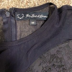 For Love & Lemons - Medium black dress